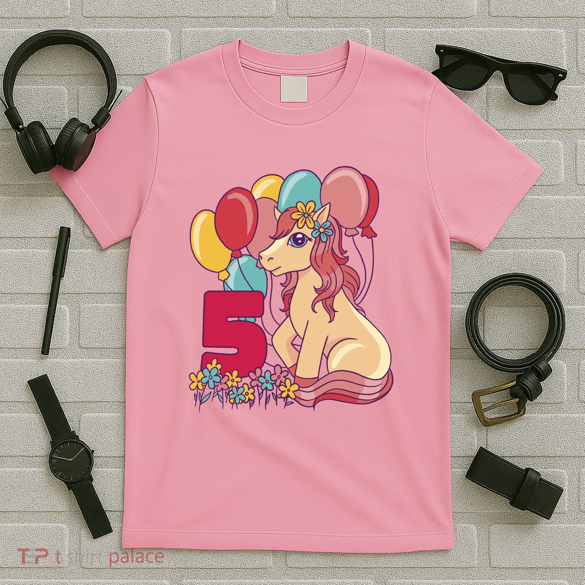 Fifth Pony Birthday T-Shirt