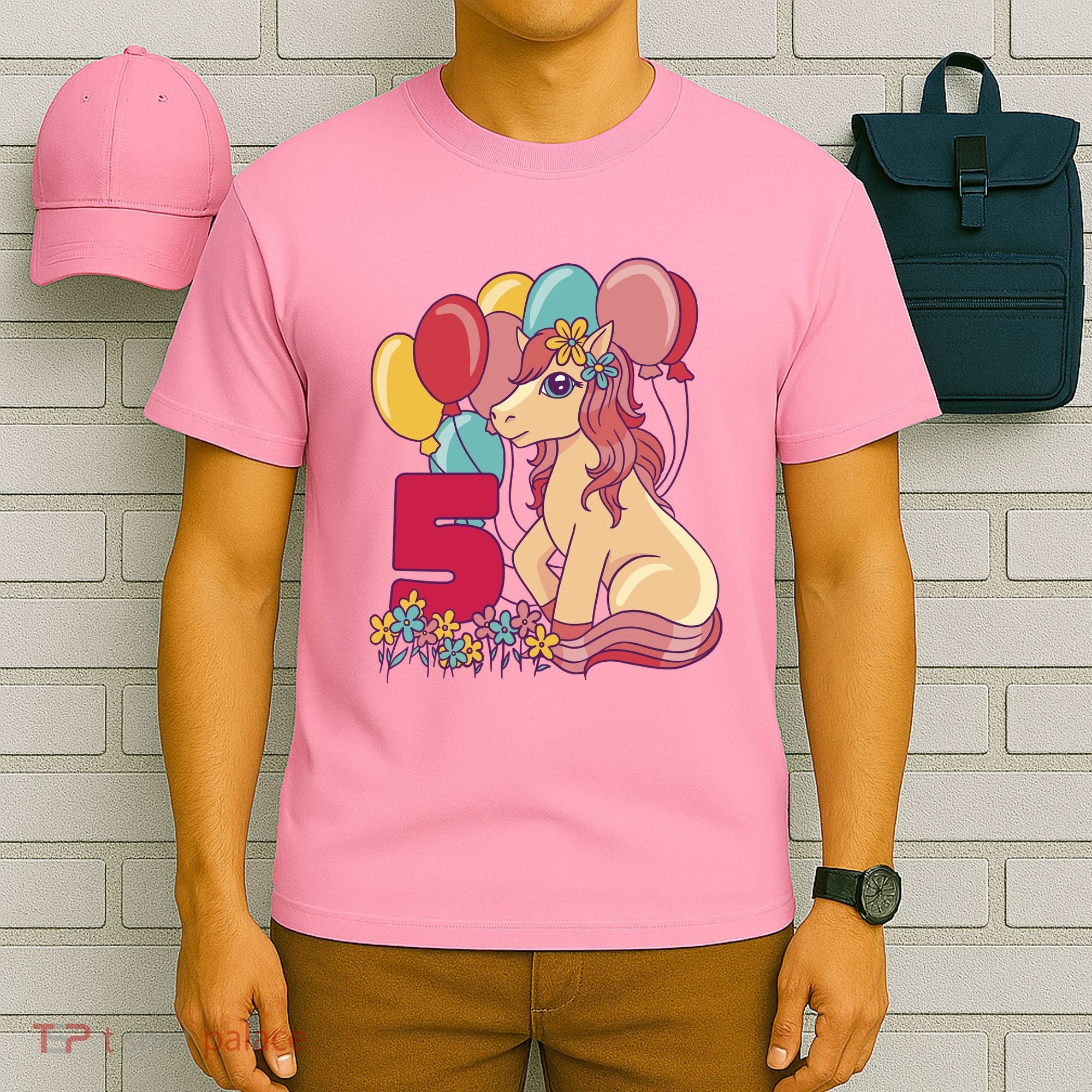 Fifth Pony Birthday T-Shirt