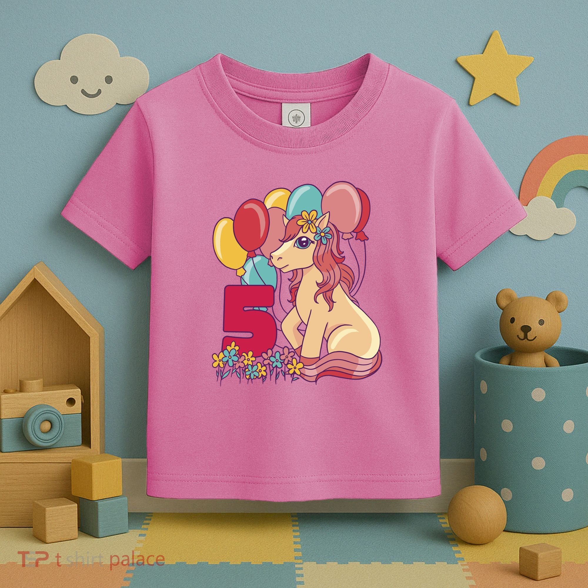 Fifth Pony Birthday Toddler T-Shirt