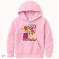Fifth Pony Birthday Kids Hoodie thumb 0