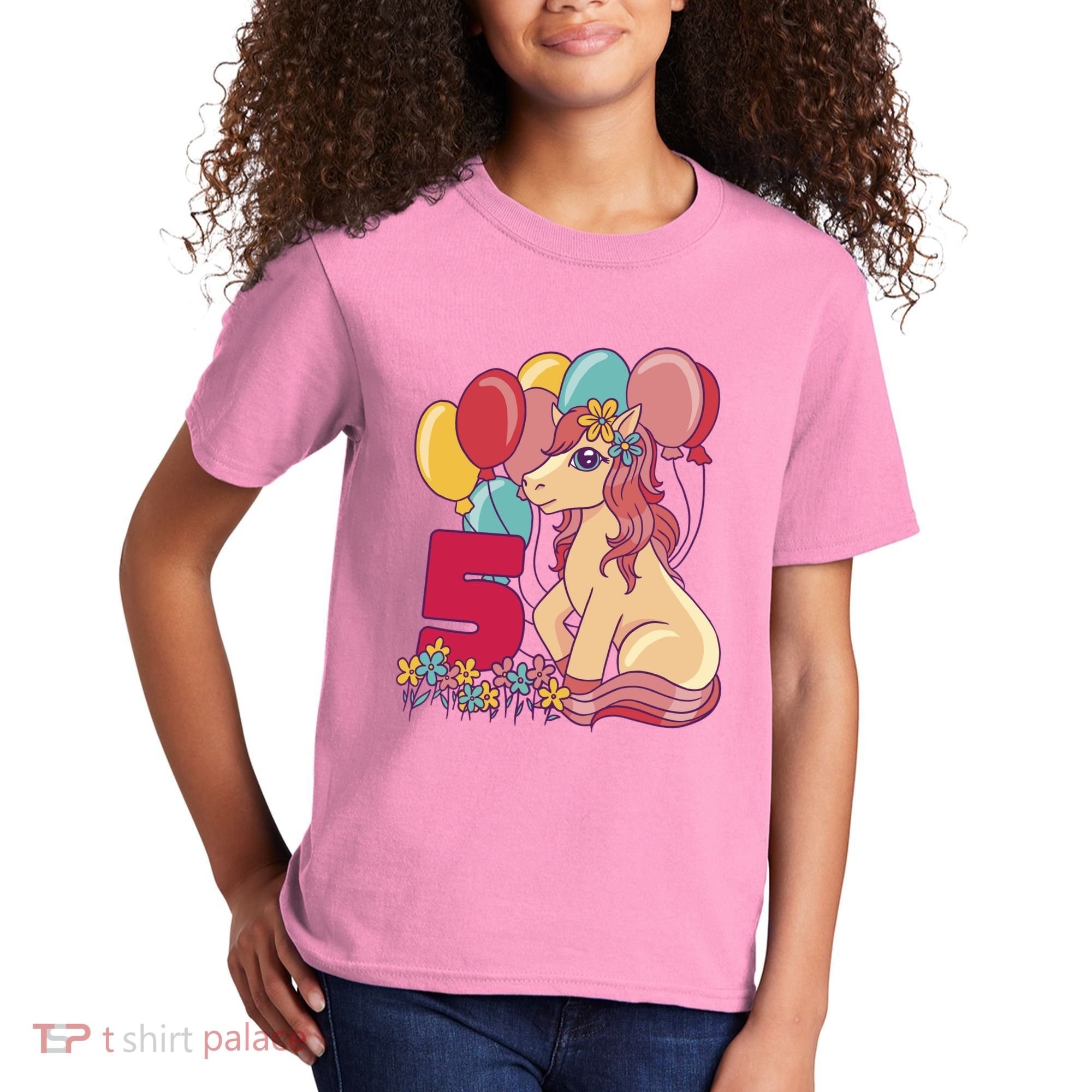 Fifth Pony Birthday Kids T-Shirt