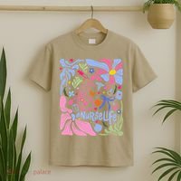 Floral Preppy Coquette Bow Nurse Stethoscope Nursing Doctor T-Shirt thumb 2