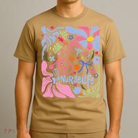 Floral Preppy Coquette Bow Nurse Stethoscope Nursing Doctor T-Shirt thumb 3