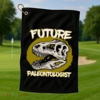 Future Paleontologist Cute Gifts Dino Explorer Golf Towel thumb 1