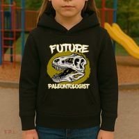 Future Paleontologist Cute Gifts Dino Explorer Kids Hoodie thumb 3