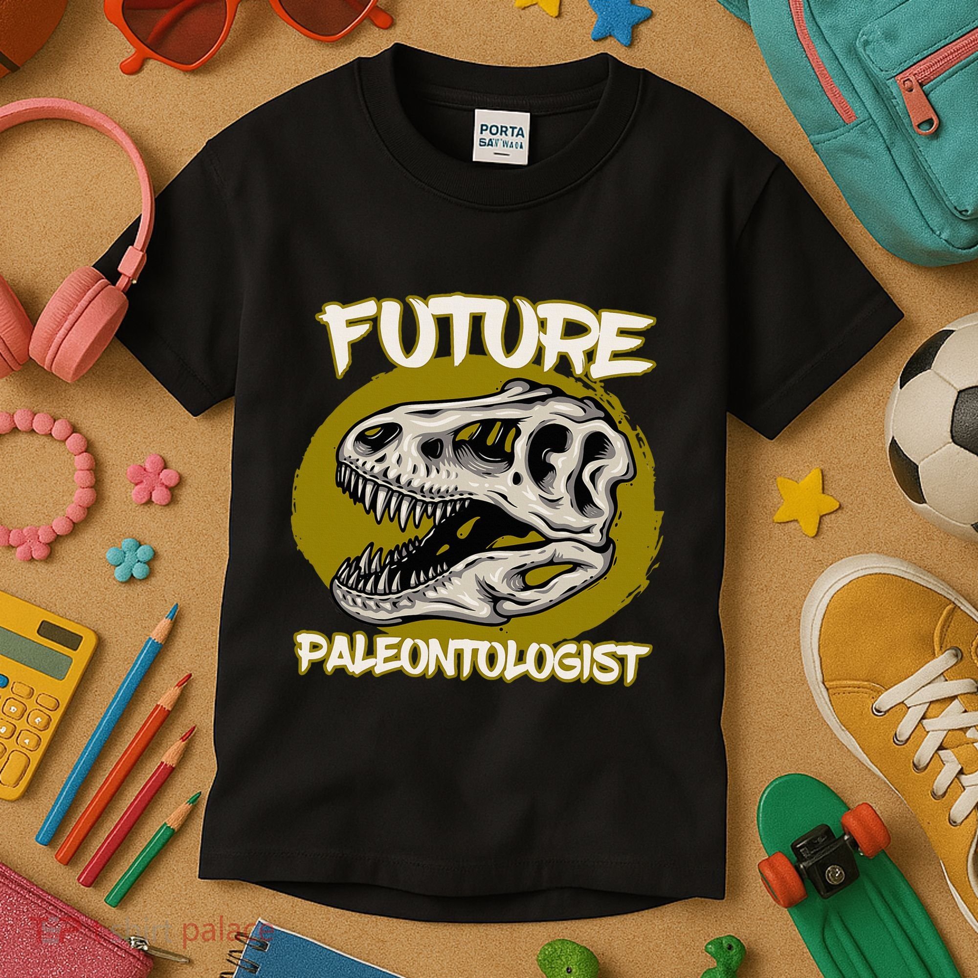 Future Paleontologist Cute Gifts Dino Explorer Kids T-Shirt