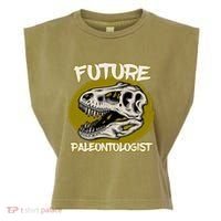 Future Paleontologist Cute Gifts Dino Explorer Garment-Dyed Women's Muscle Tee thumb 0