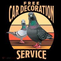 Funny Pigeon Car Decoration Service Doggie Tank thumb 4