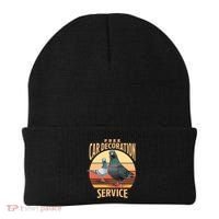 Funny Pigeon Car Decoration Service Beanie thumb 0