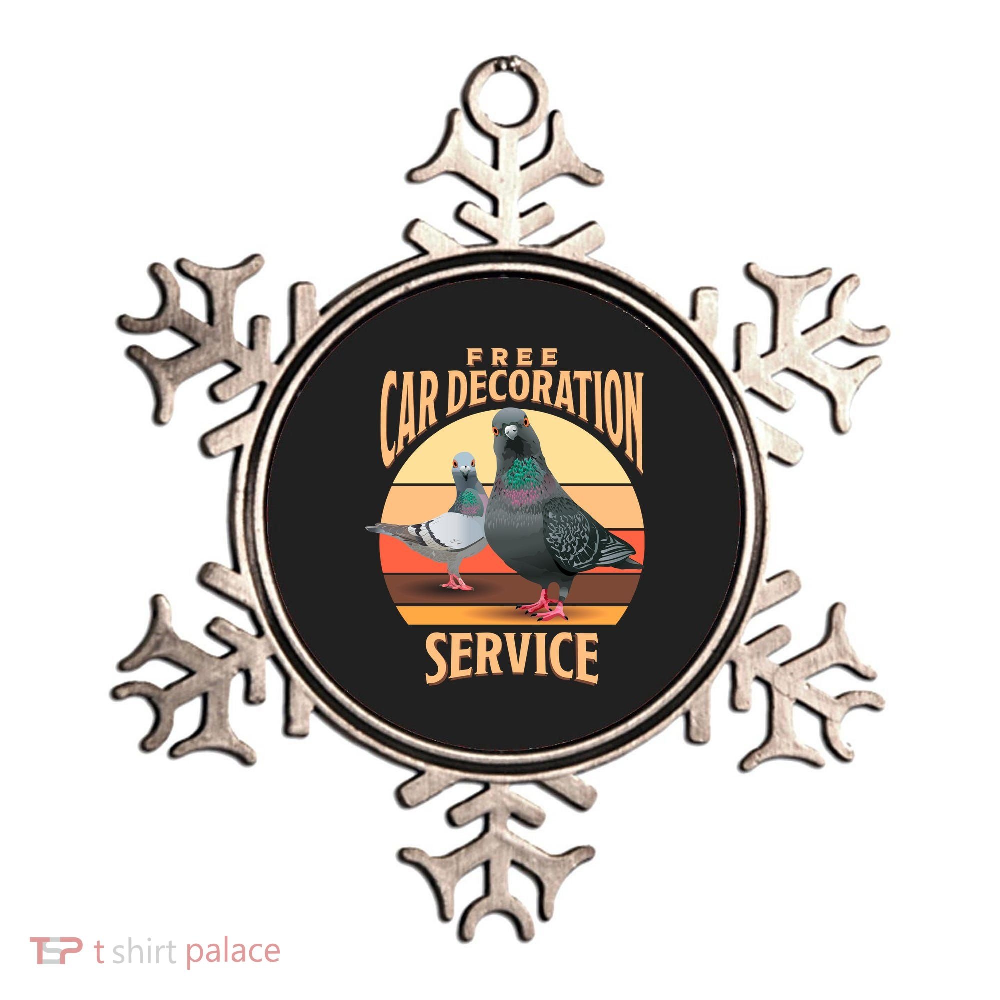 Funny Pigeon Car Decoration Service Ornament