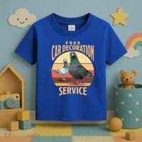 Funny Pigeon Car Decoration Service Toddler T-Shirt thumb 3