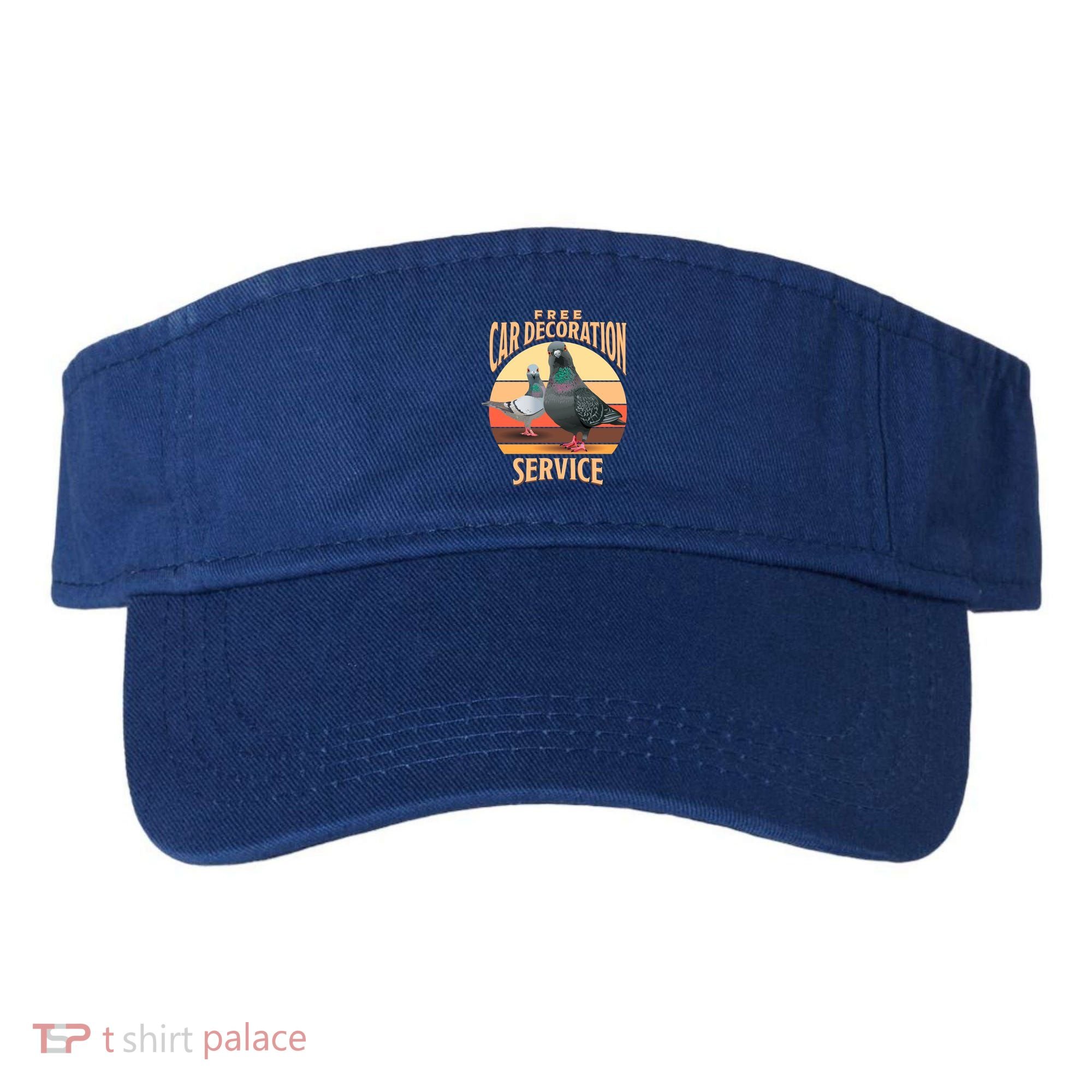 Funny Pigeon Car Decoration Service Visor