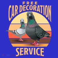 Funny Pigeon Car Decoration Service Kids Long Sleeve Shirt thumb 2