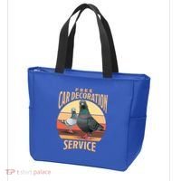 Funny Pigeon Car Decoration Service Tote Bag thumb 3