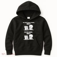Funny Programmer Code Works Why Meme Tee Kids Hoodie thumb 0