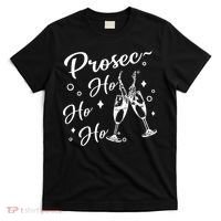 Funny Presecco Christmas Vacation Retro Prosec Ho Ho Ho T-Shirt thumb 0