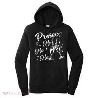 Funny Presecco Christmas Vacation Retro Prosec Ho Ho Ho Women's Hoodie thumb 0