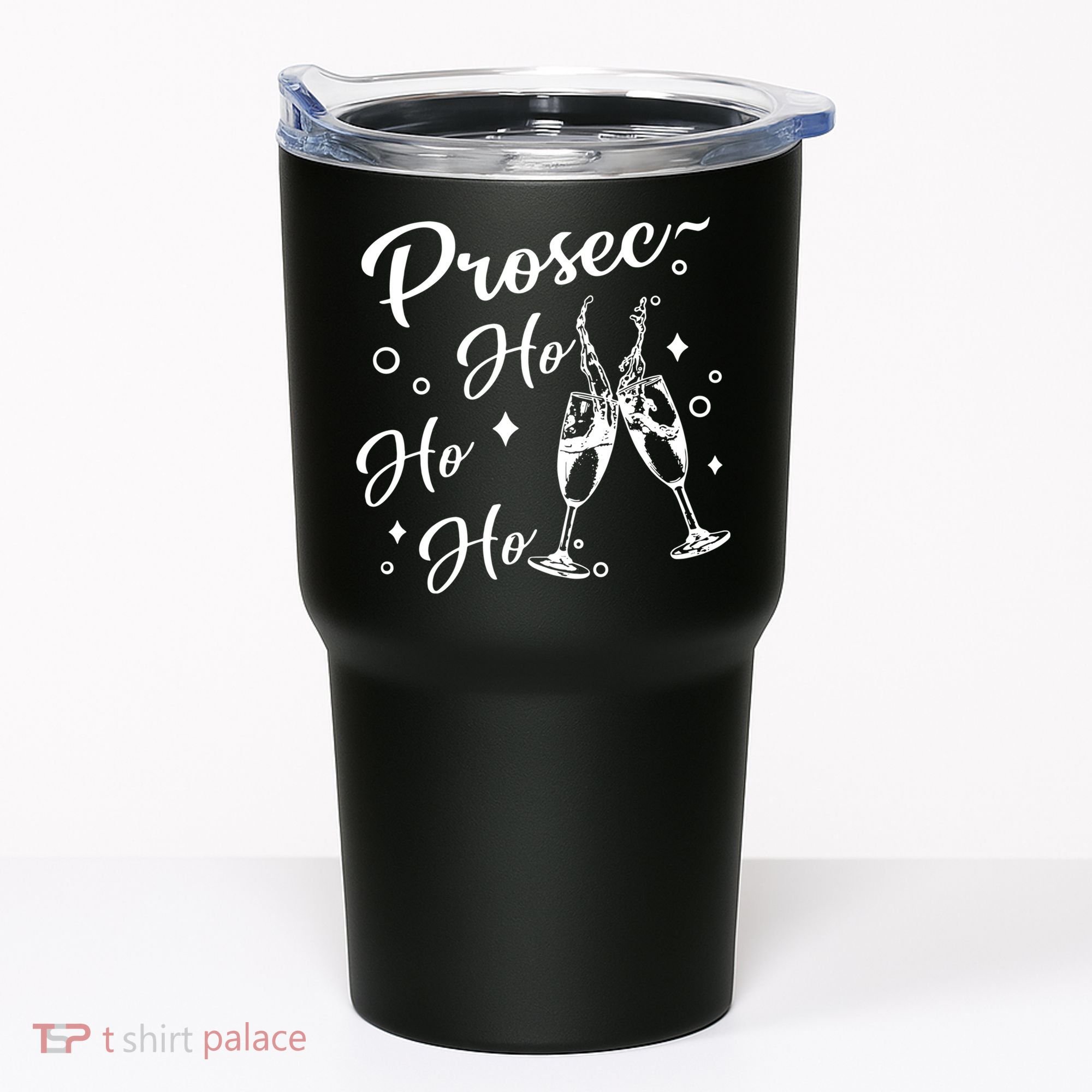 Funny Presecco Christmas Vacation Retro Prosec Ho Ho Ho Tumbler