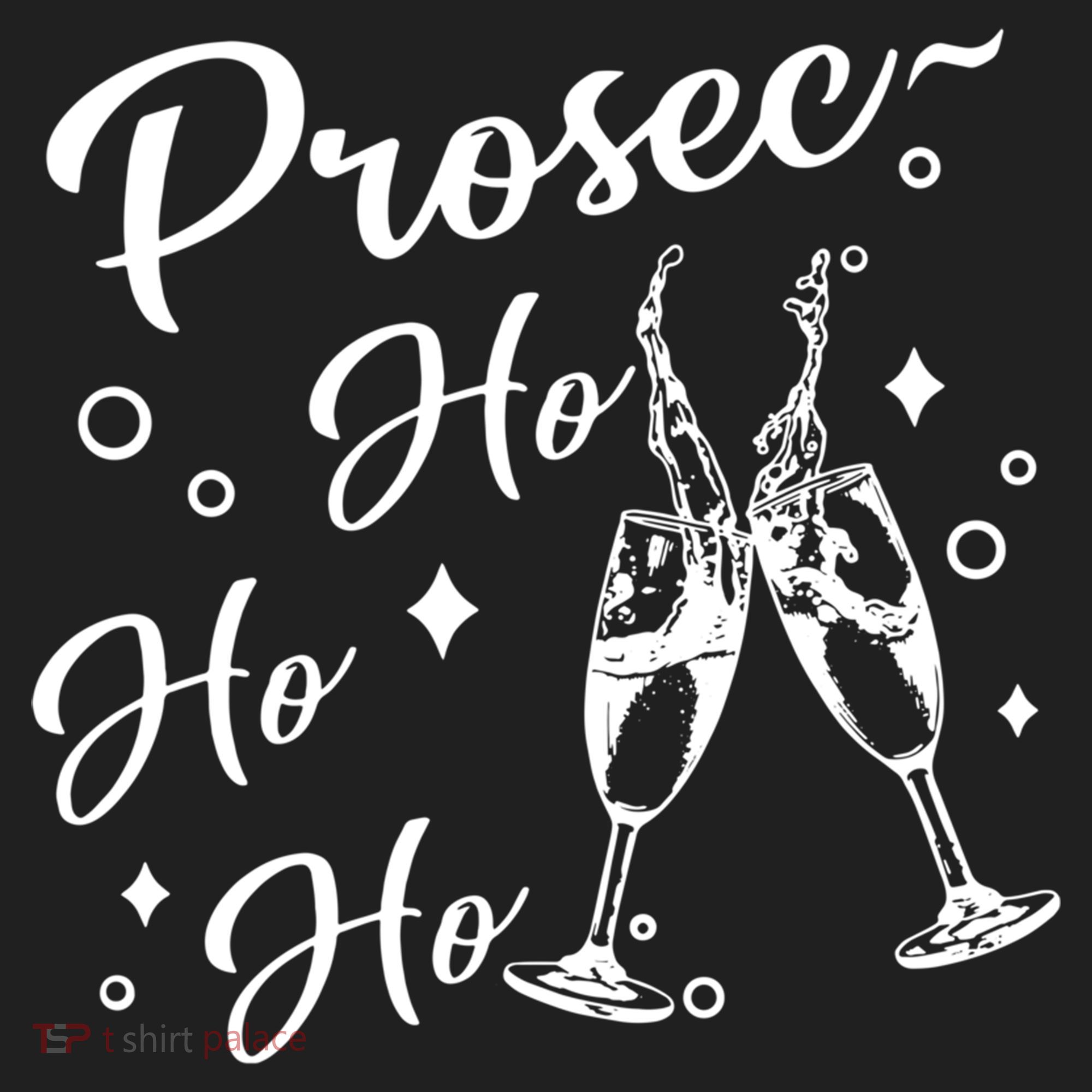 Funny Presecco Christmas Vacation Retro Prosec Ho Ho Ho Tumbler