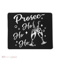 Funny Presecco Christmas Vacation Retro Prosec Ho Ho Ho Mousepad thumb 0