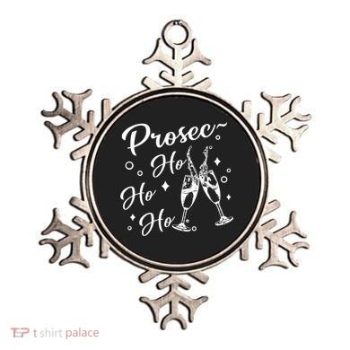 Funny Presecco Christmas Vacation Retro Prosec Ho Ho Ho Ornament