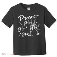 Funny Presecco Christmas Vacation Retro Prosec Ho Ho Ho Toddler T-Shirt thumb 0