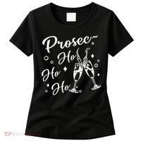 Funny Presecco Christmas Vacation Retro Prosec Ho Ho Ho Women's T-Shirt thumb 0