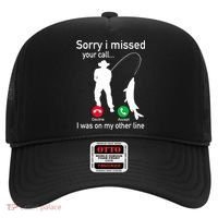 Fishing Phone Call With Fishing Line Funny Fish Fisherman Hat thumb 0