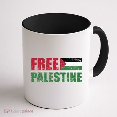 Free Palestine Cute Gift Coffee Mug back