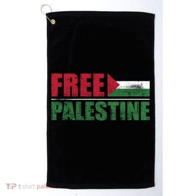 Free Palestine Cute Gift Golf Towel