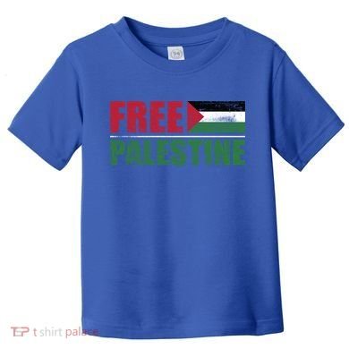 Free Palestine Cute Gift Toddler T-Shirt