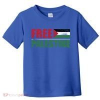 Free Palestine Cute Gift Toddler T-Shirt thumb 0