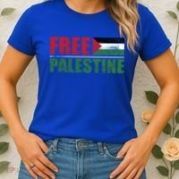 Free Palestine Cute Gift Women's T-Shirt thumb 2