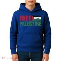 Free Palestine Cute Gift Kids Hoodie thumb 4