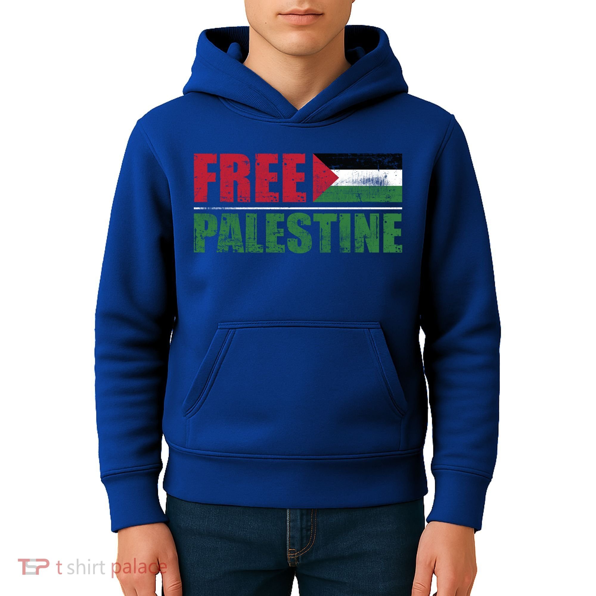 Free Palestine Cute Gift Kids Hoodie