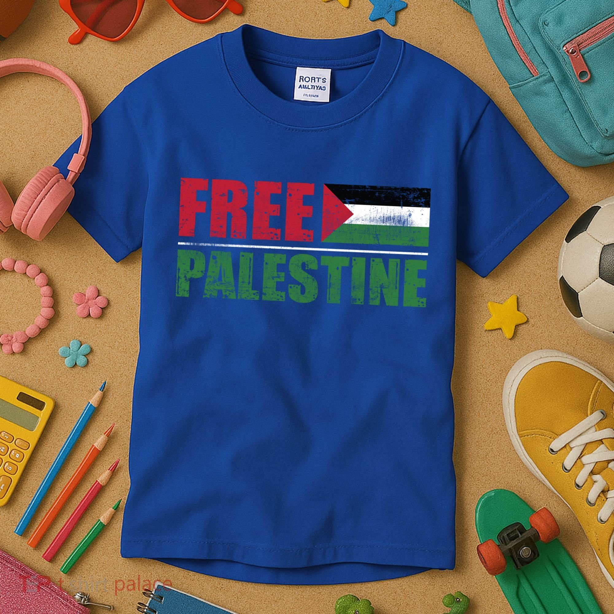 Free Palestine Cute Gift Kids T-Shirt