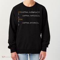 Funny Programmer Coffee Gift For Coders Women's Sweatshirt thumb 0