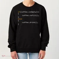 Funny Programmer Coffee Gift For Coders Women's Sweatshirt thumb 0