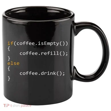 Funny Programmer Coffee Gift For Coders 11oz C Handle Ceramic Mug
