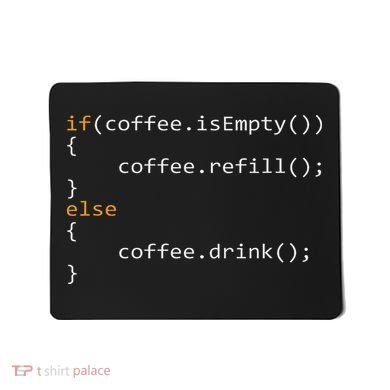 Funny Programmer Coffee Gift For Coders Mousepad