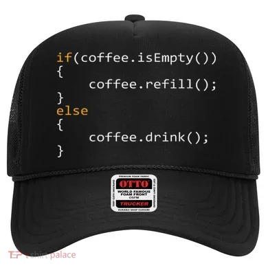 Funny Programmer Coffee Gift For Coders Hat
