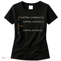 Funny Programmer Coffee Gift For Coders Women's T-Shirt thumb 0