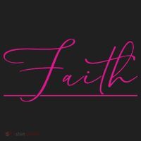 Faith Pink Christian Women's Sweatshirt thumb 2