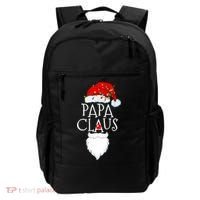 Funny Papa Claus Christmas Pajamas Santa Gift Backpack thumb 0