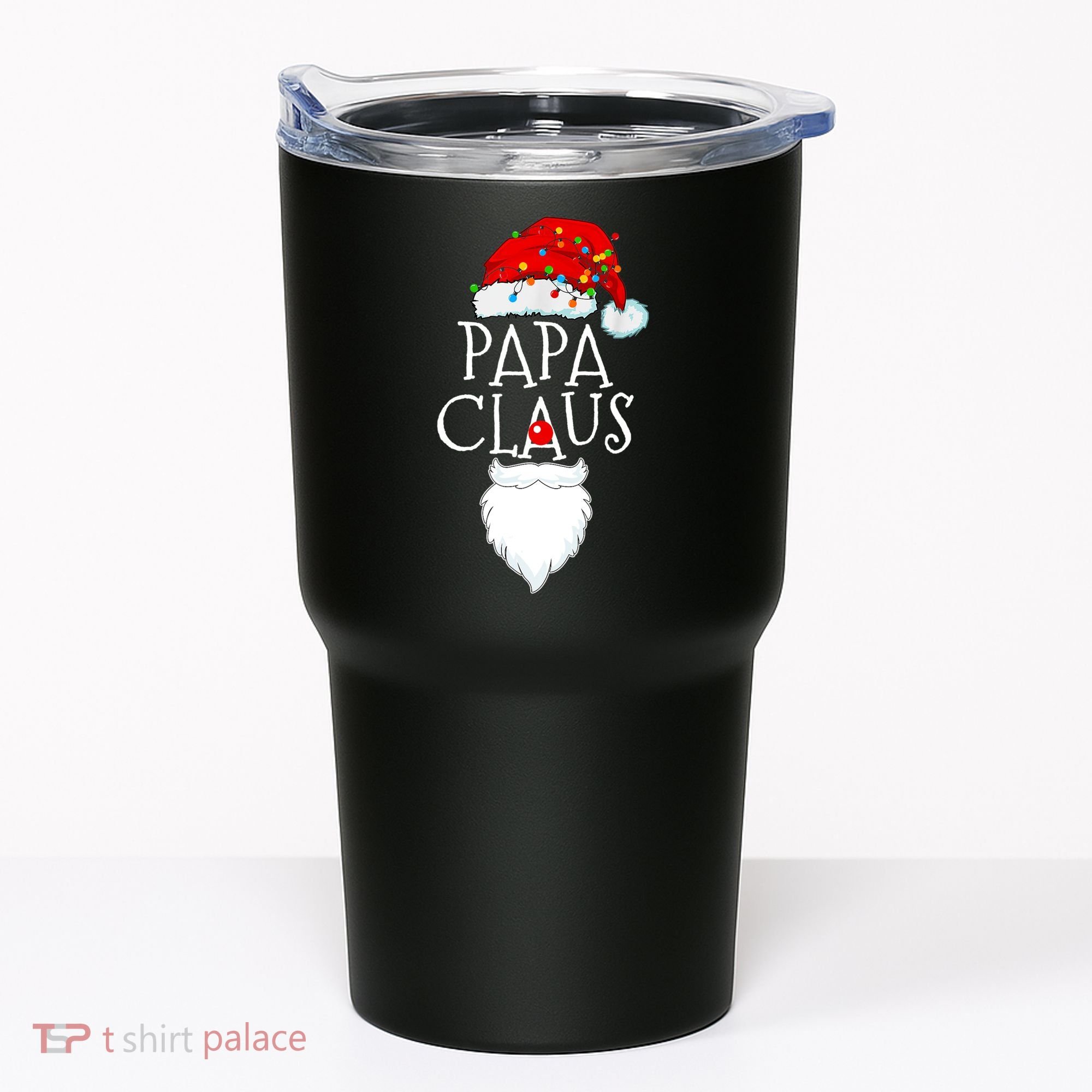 Funny Papa Claus Christmas Pajamas Santa Gift Tumbler