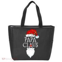 Funny Papa Claus Christmas Pajamas Santa Gift Tote Bag thumb 0