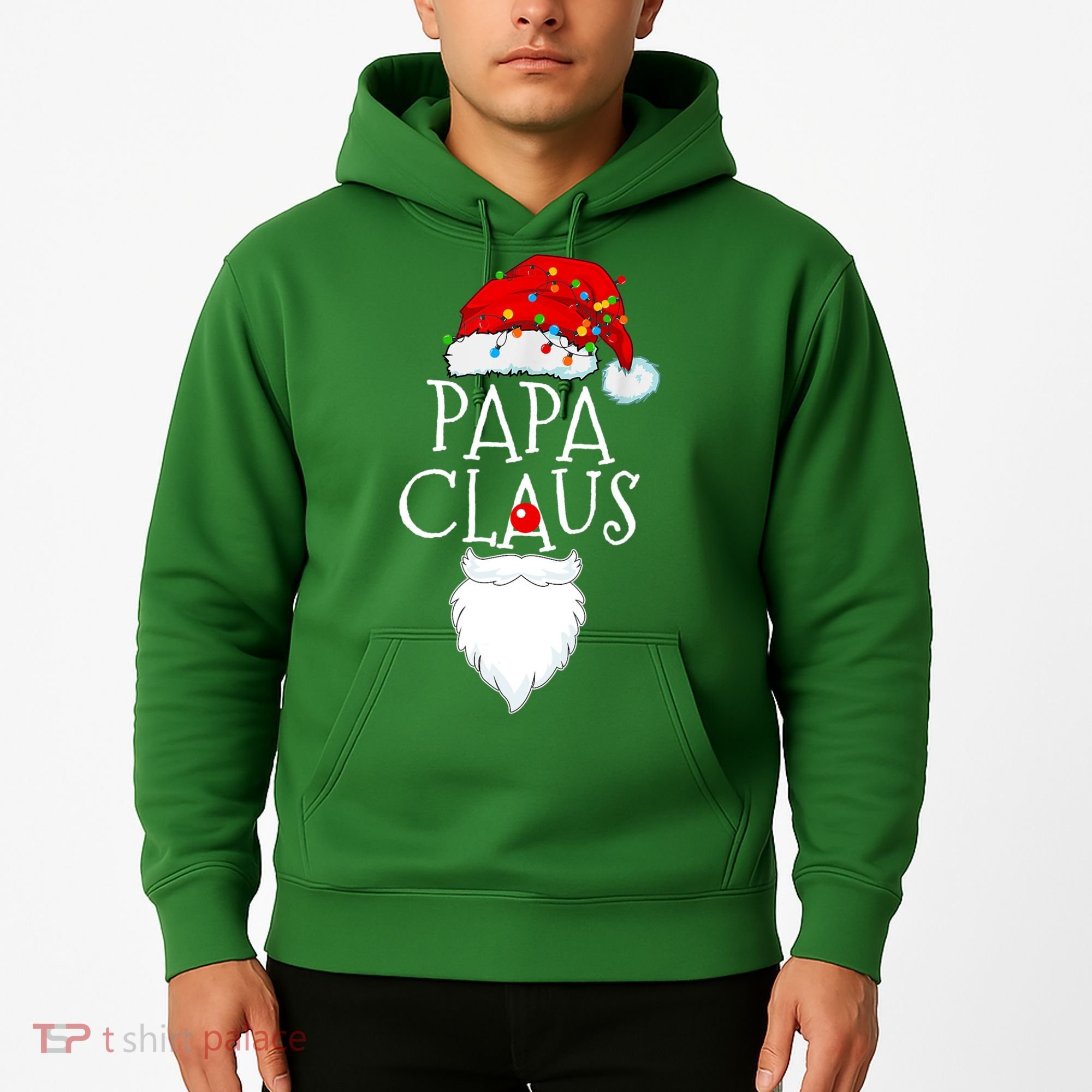 Funny Papa Claus Christmas Pajamas Santa Gift Hoodie