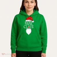 Funny Papa Claus Christmas Pajamas Santa Gift Hoodie thumb 5