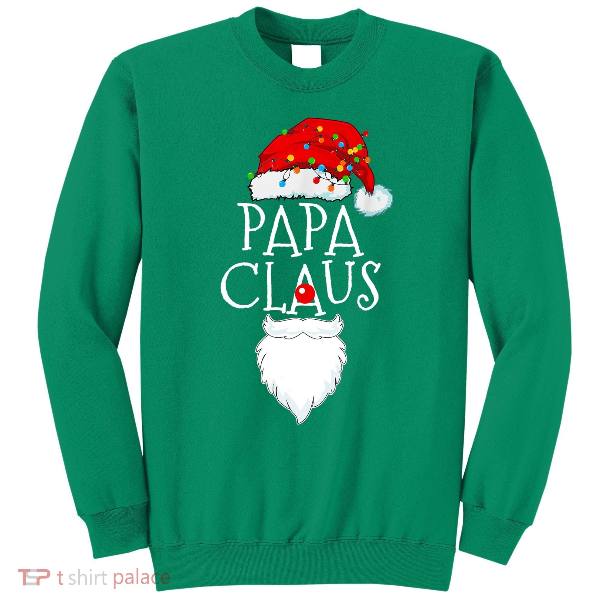 Funny Papa Claus Christmas Pajamas Santa Gift Sweatshirt