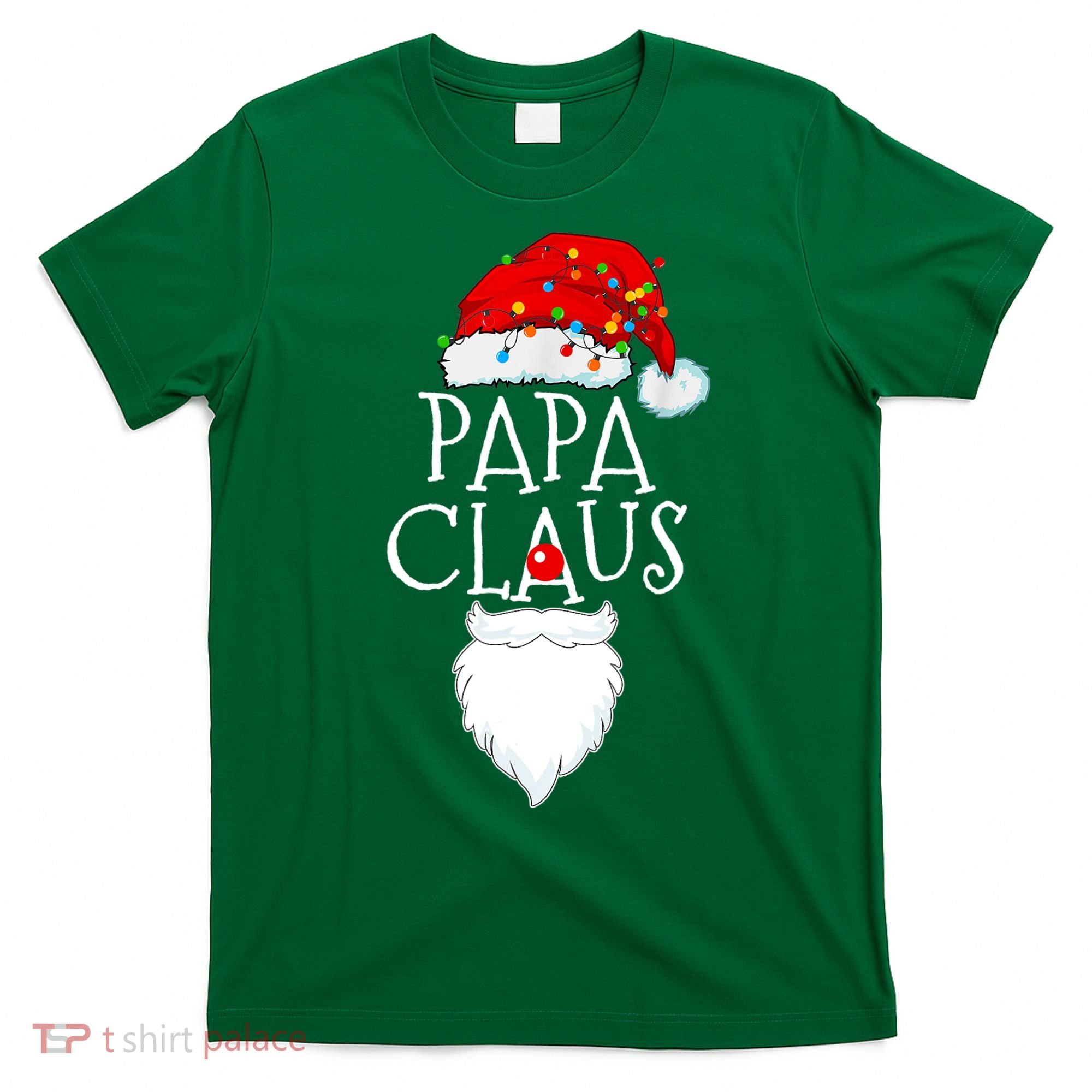 Funny Papa Claus Christmas Pajamas Santa Gift T-Shirt